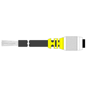 Стандартный кабель In-Sight для питания и вводов-выводов с одним разъемом, 15 м (50')
