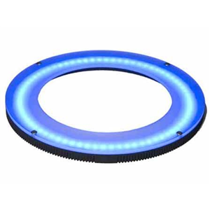 Высокомощная кольцевая подсветка CCS, 400 мм, синий свет, 24 В/41 Вт, соединение SM 3-штырьковое