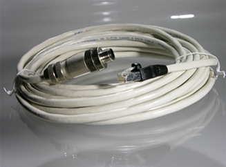 Промышленный Ethernet-кабель DVT для систем XE-55X 25 фт