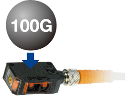 Высокая жесткость конструкции для обеспечения ударопрочности 100G / IP67