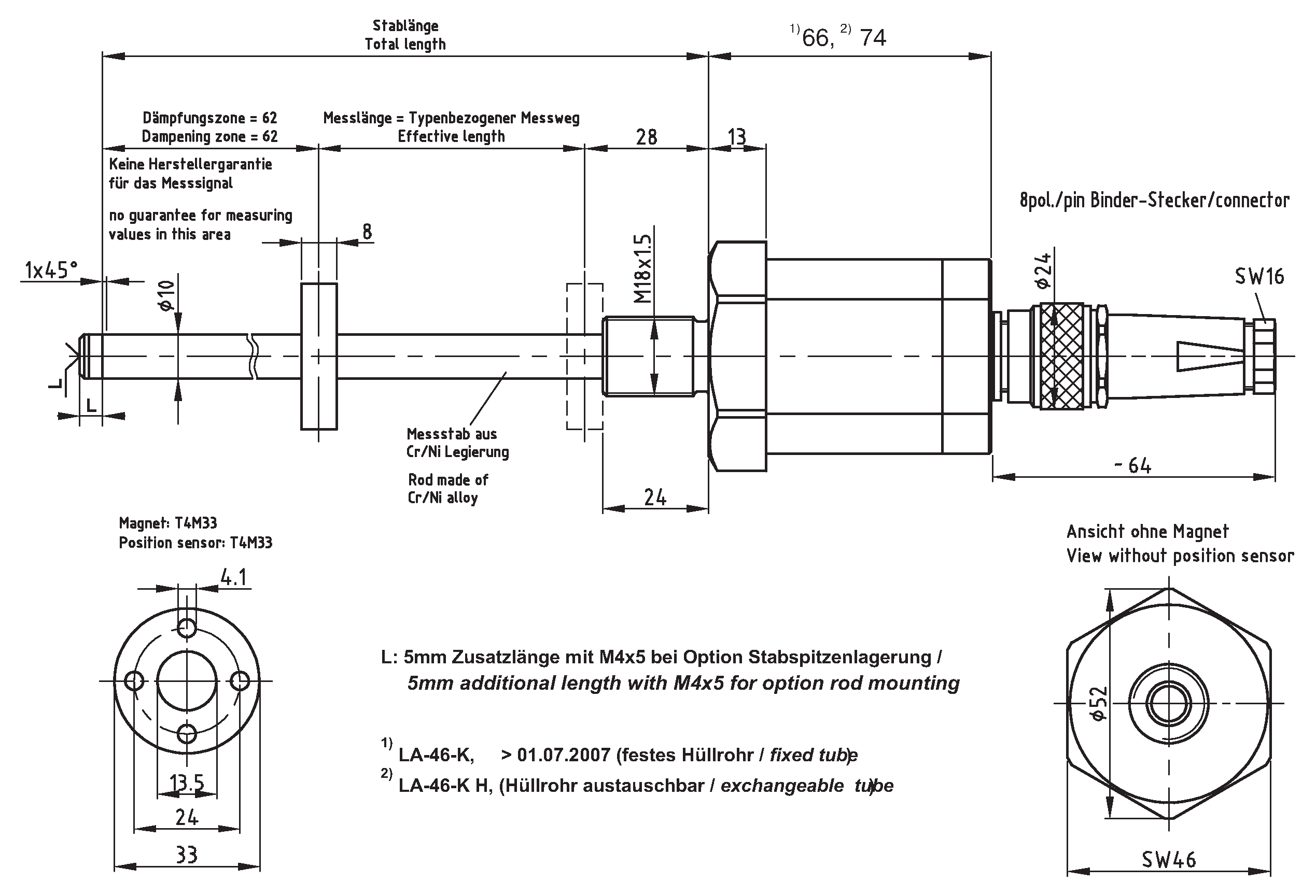 Linear-Transducer LA46K (H) - A
