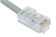 Кроссоверный Ethernet-кабель DVT, 10 фт