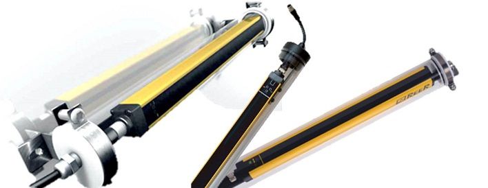 Световые завесы в водонепроницаемых кожухах