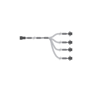Удлинительный кабель CCS, 24 В, 4 ответвления, 2 м, SM, 3-штырьковый
