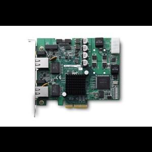 Сетевая интерфейсная плата PoE GigE с двумя разъемами, PCIe
