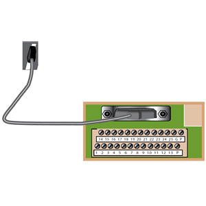 Блок вводов-выводов для линейной камеры MVS-8600